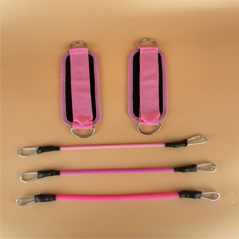 Comfort Ankle Resistance Band, 6 Counts Leg & Hip Training Stretching Band, Muscle Training Fitness Equipment for Home Gym Workout, Gym Essentials, Training Psoas Muscle Tool, Valentine'S Day Gift