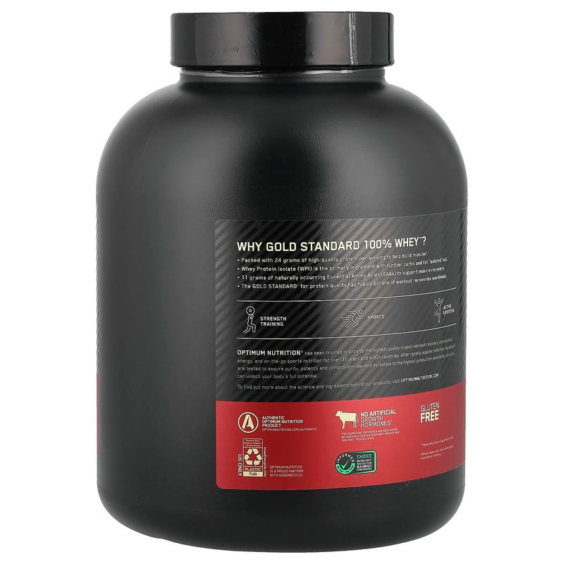 Optimum Nutrition Gold Standard® 100% Whey, French Vanilla Creme, 5 Lb (2.27 Kg)