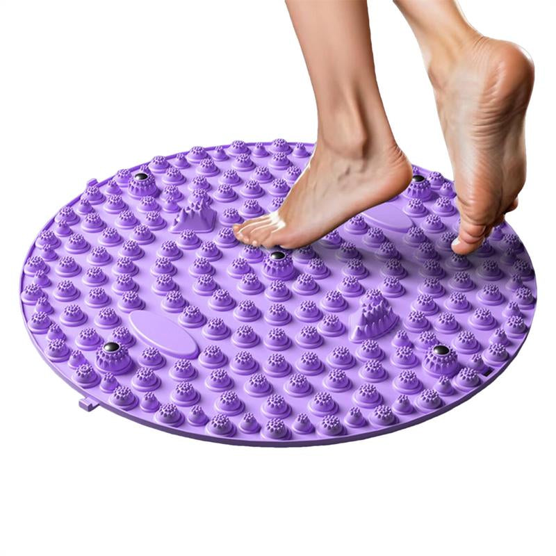 Ann Katy Jogging Foot Massage Mat, Dedicated for Indoor In-Situ Running, Foot Stepping Toe Pressure Plate Pilates Board Home