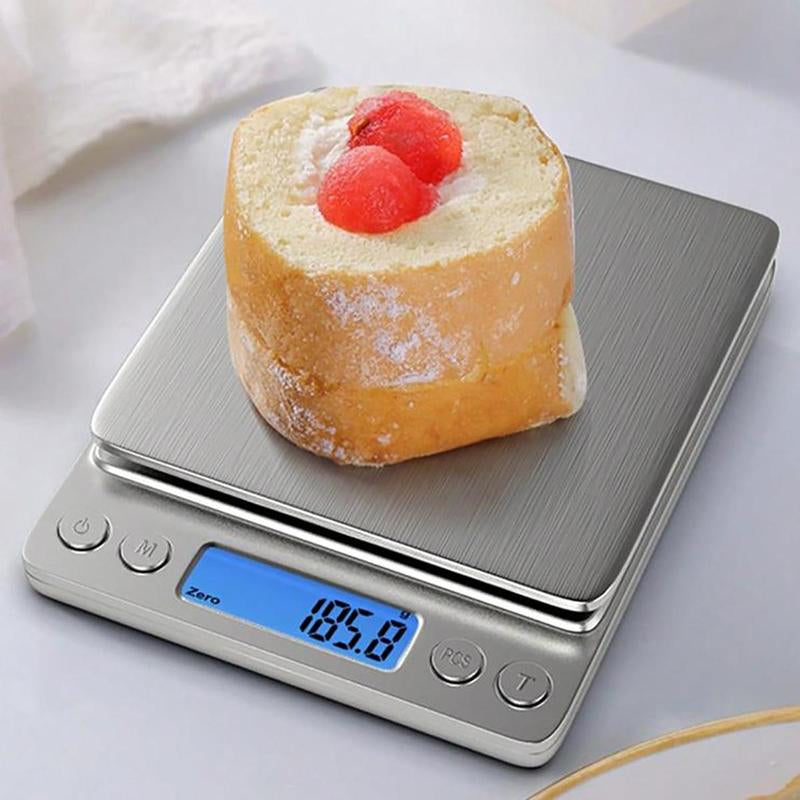 Food Scale, Portable Kitchen Scale, Stainless Steel Weighing Scale for Indoor & Outdoor, Kitchen Gadgets, Kitchen Accessories, Dorm Accessories, Halloween Gifts