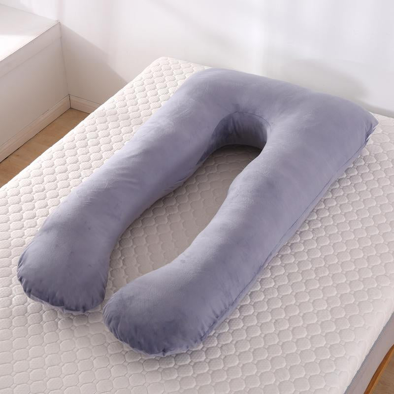 TTZZ Pregnancy Pillows, U-Shape Full Body Pillow, Removable Cooling Cover, Pregnancy Pillows for Sleeping, Body Pillows for Adults, Maternity Pillow and Pregnancy Must Haves