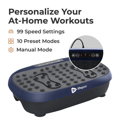 Hexaplate Lite Vibration Plate - for Home Exercise