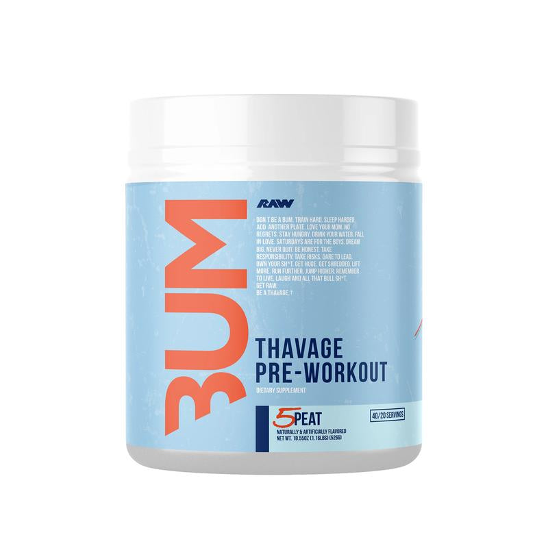 Raw Nutrition CBUM Thavage Pre-Workout - 40 Servings
