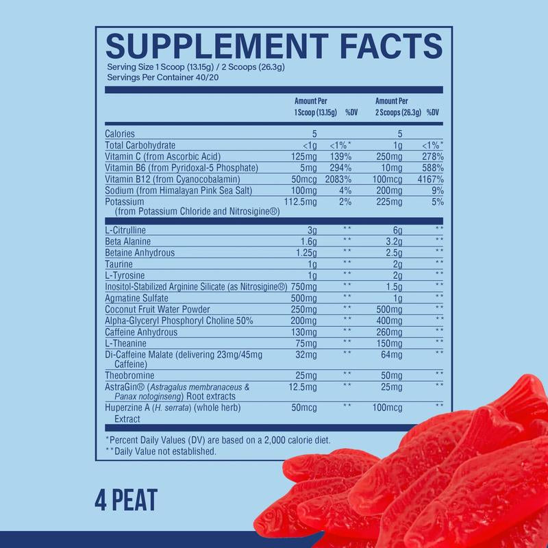 Raw Nutrition CBUM Thavage Pre-Workout - 40 Servings