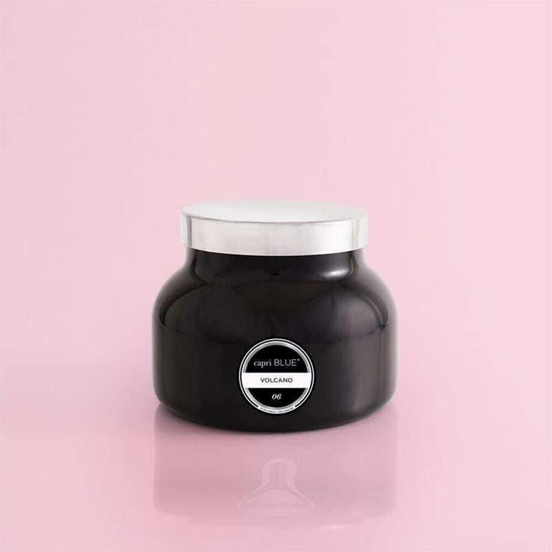 Capri Blue Volcano Scented Candle 19 Oz | Burn Time: up to 85 Hours | Blue Signature Jar Candle - Luxury Aromatherapy Candle - Glass Candle with Soy Wax Blend Holiday Candle Mom Candle Soy Candle Decor Glass